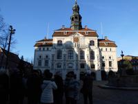 unsere Reisegruppe am Lüneburger Rathaus &ndash; &copy; Adelheid Fritzsche (Eberhardt TRAVEL)