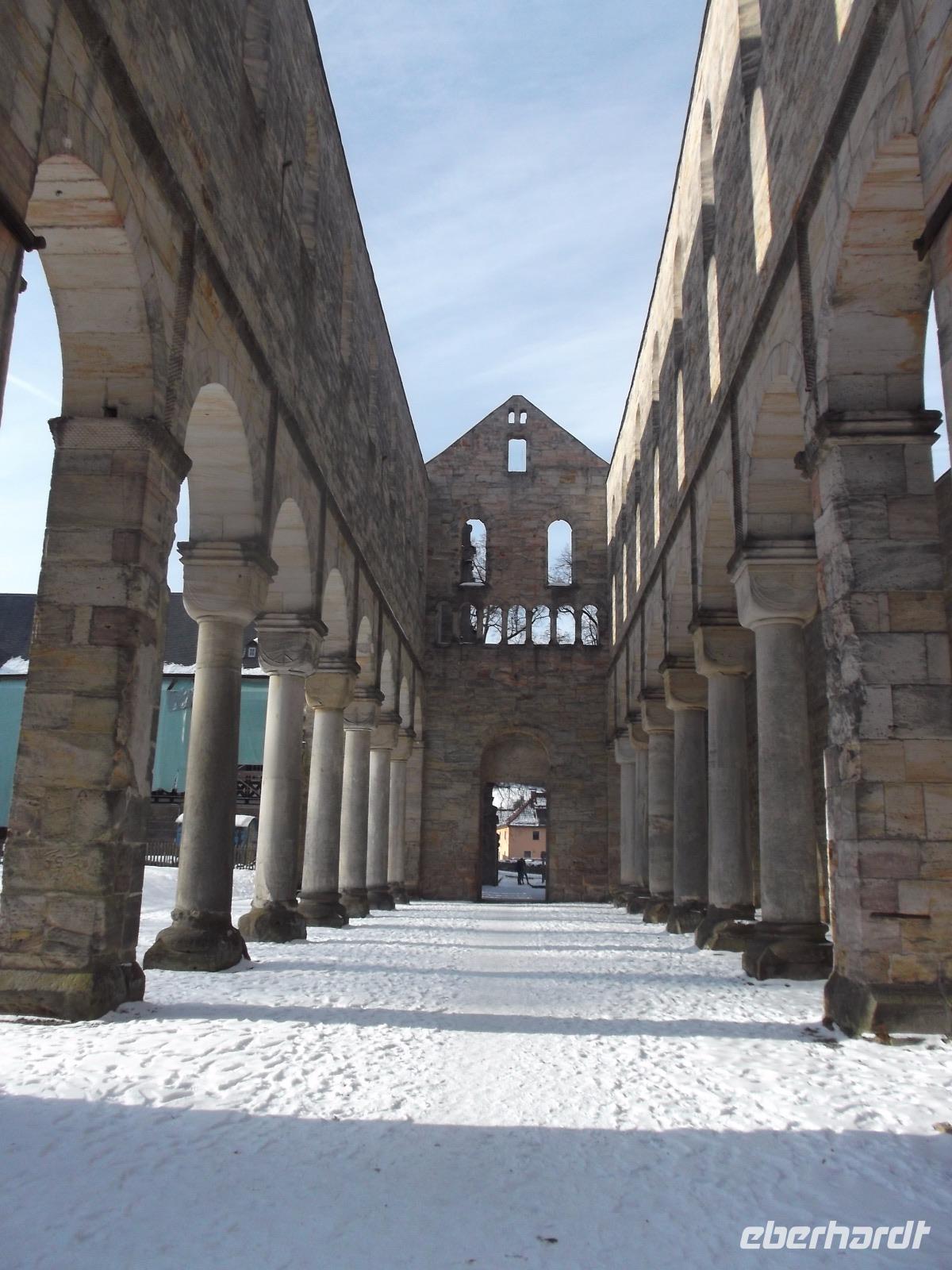 die imposante Klosterruine von Paulinzella &ndash; &copy; Michael Krause (Eberhardt TRAVEL)