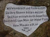 Hann. Münden Weserstein &ndash; &copy; Kerstin Hugel (Eberhardt TRAVEL)