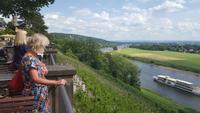 Blick vom Lingnerschloss auf das Elbtal &ndash; &copy; Kristin Weigel (Eberhardt TRAVEL)