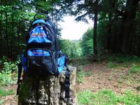 Am Wartburg-Blick - Eberhardt-Rucksack &ndash; &copy; Kristin Weigel (Eberhardt TRAVEL)