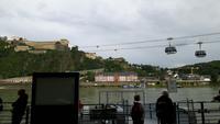 am deutschen Eck - Blick zur Festung Ehrenbreitstein &ndash; &copy; Horst Hallfarth (Eberhardt TRAVEL)