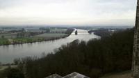 Blick von der Walhalla über die Donau Richtung Regensburg