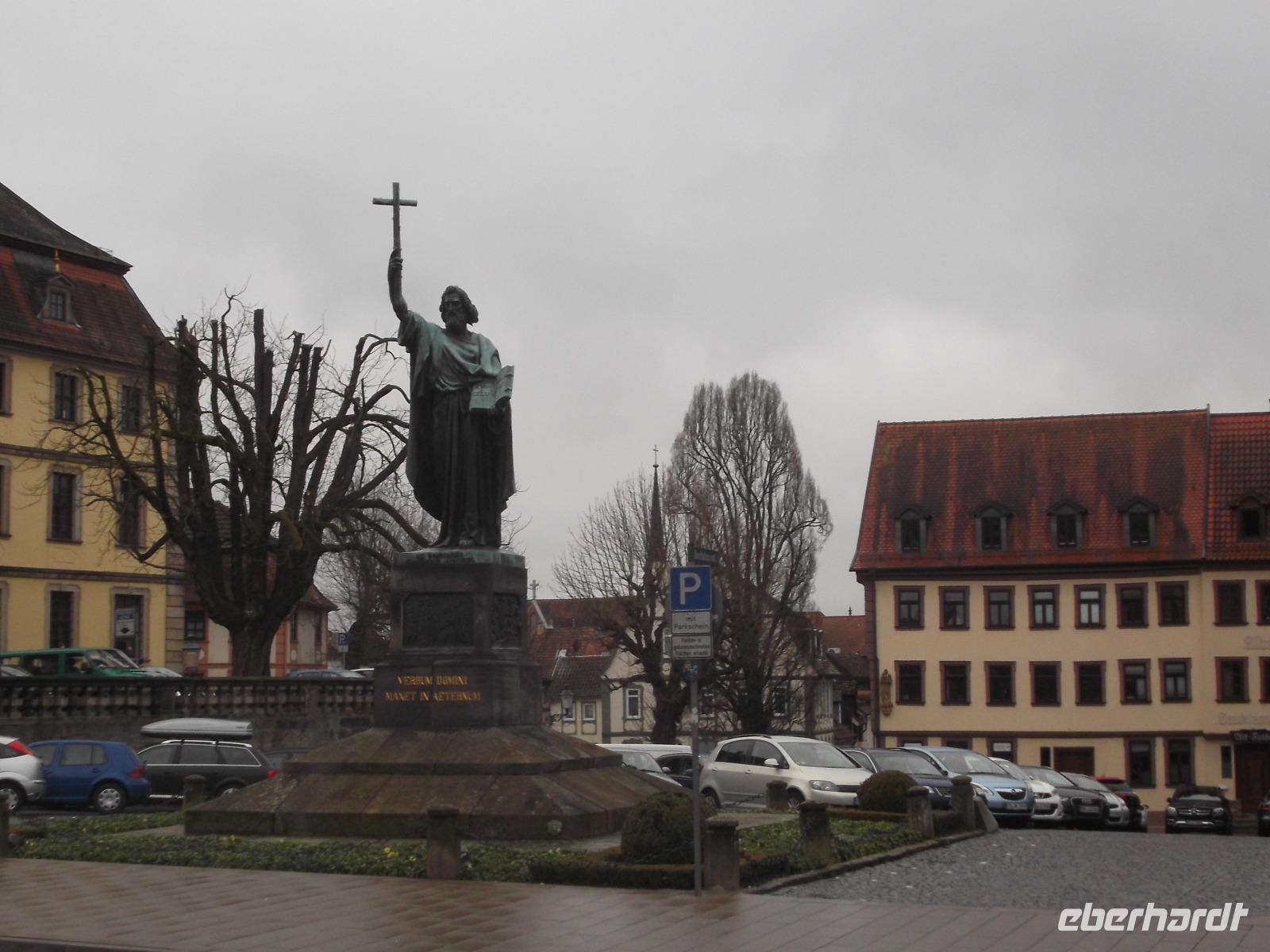 Fulda, Bonifatiusstatue &ndash; &copy; Michael Krause (Eberhardt TRAVEL)