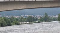 Blick vom Mainufer in Lohr