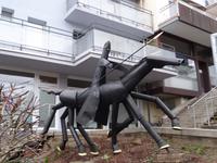 Erbach Skulptur Siegfried-Drachentöter &ndash; &copy; Gisela Hohlfeld (Eberhardt TRAVEL)
