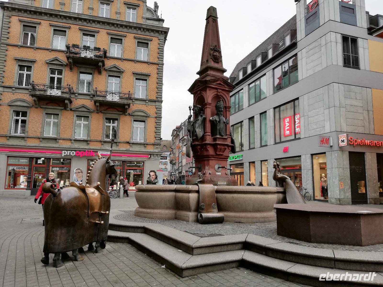 Konstanz- Kaiserbrunnen &ndash; &copy; Steffi Zimmermann (Eberhardt TRAVEL)