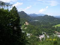 Blick von Neuschwanstein &ndash; &copy; Heike Meinhold (Eberhardt TRAVEL)