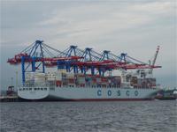 Containerschiff &ndash; &copy; Steffi Zimmermann (Eberhardt TRAVEL)