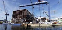 Bau eines neuen Kreuzfahrtschiffes &ndash; &copy; Uta Hertel (Eberhardt TRAVEL)