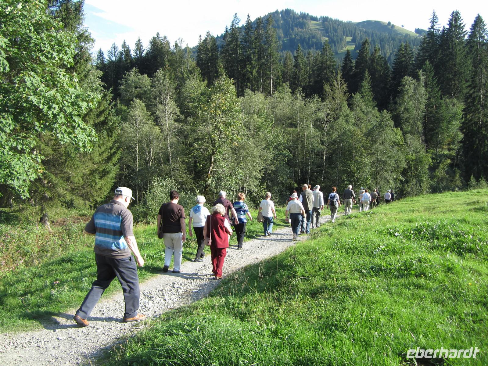 Ortsrundgang in Balderschwang &ndash; &copy; Gisela Gerlach (Eberhardt TRAVEL)
