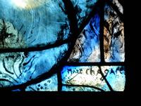 Metz, Kathedrale, Chagall Signatur &ndash; &copy; Gabriele Sauer (Eberhardt TRAVEL)