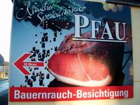 Besuch beim Metzger 