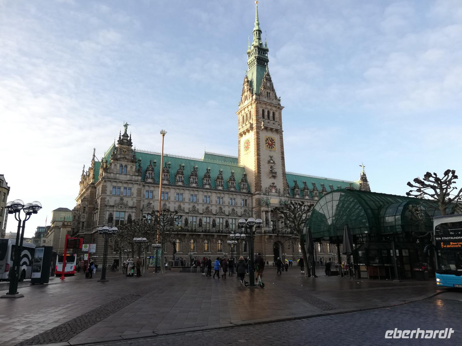 Das Hamburger Rathaus &ndash; &copy; Elena Hinz (Eberhardt TRAVEL)