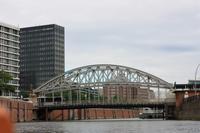 Fahrt durch die Speicherstadt