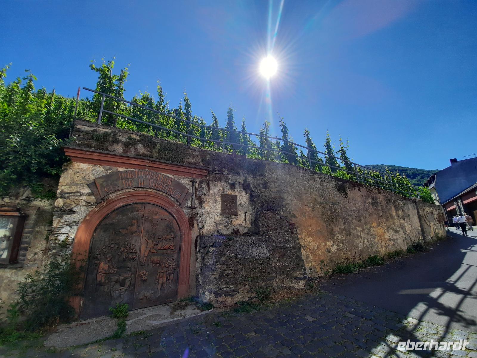 Flusskreuzfahrt mit A-ROSA FLORA • Weinberg des Doctorweins in Bernkastel-Kues &ndash; &copy; Franziska Bergmann (Eberhardt TRAVEL)