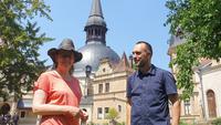 Pilger-Schnuppertour in Sachsen mit Wanderung auf dem ökumenischen Pilgerweg – Führung im Schloss Schönfeld – Minizug-Fahrt auf der Via Regia – Großenhain 