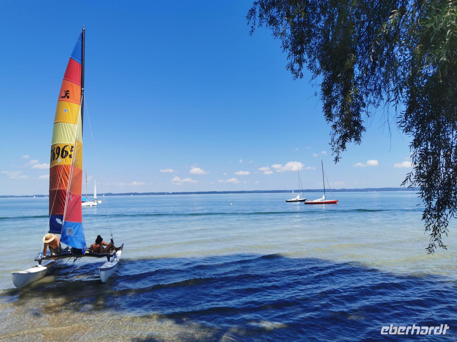 Wie am Meer, Chiemsee &ndash; &copy; Simone Willner (Eberhardt TRAVEL)