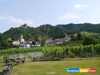 Blick auf DÃŒrnstein &ndash; &copy; Simone Weißer (Eberhardt TRAVEL)
