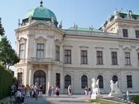 Gruppe am Belvedere