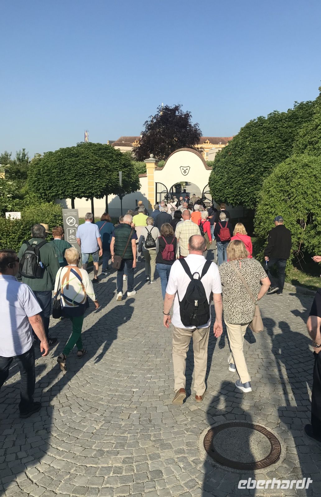 Sonntag 12.5.24 Stift Melk - Gäste von der nickoVisio   &ndash; &copy; Renate Schuster (Eberhardt TRAVEL)