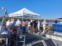 2024 Donaukreuzfahrt:  Bei Rousse - Eisalarm! &ndash; &copy; Dieter Braune (Eberhardt TRAVEL)