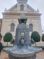 2024 Donaukreuzfahrt: Pécs - Zsolnay-Brunnen &ndash; &copy; Dieter Braune (Eberhardt TRAVEL)