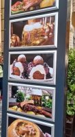 Auszug aus der Speisenkarte -es lockt das Dessert &ndash; &copy; Ute Solf (Eberhardt TRAVEL)