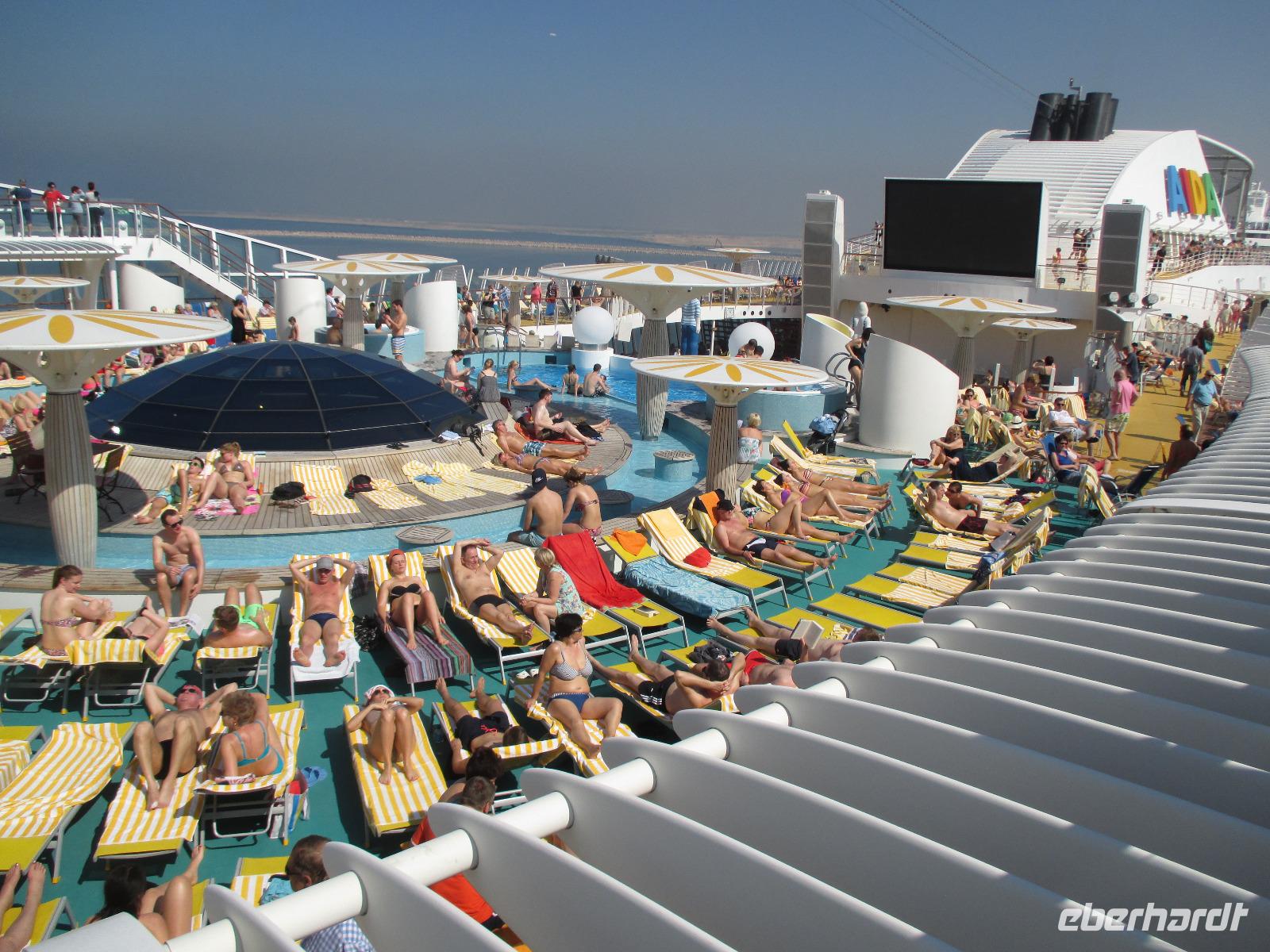 Angekommen auf der AIDAstella &ndash; &copy; Christine Paulan (Eberhardt TRAVEL)