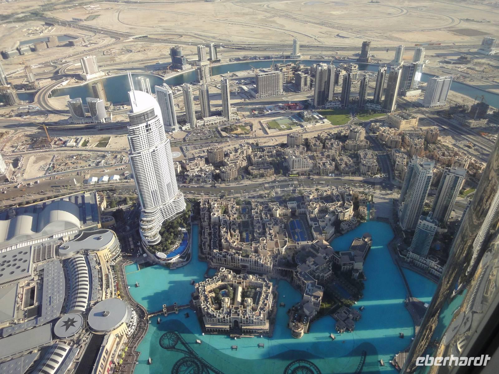 Aussicht Burj Kalifa &ndash; &copy; Susann Schmiedel (Eberhardt TRAVEL)