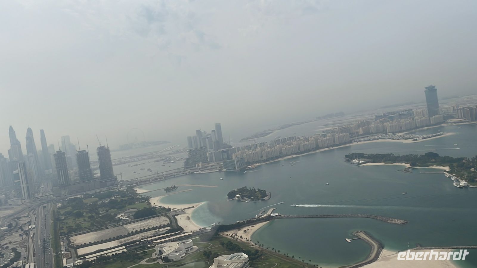 Dubai Helikopter Rundflug &ndash; &copy; Jacob Spangenberg (Eberhardt TRAVEL)