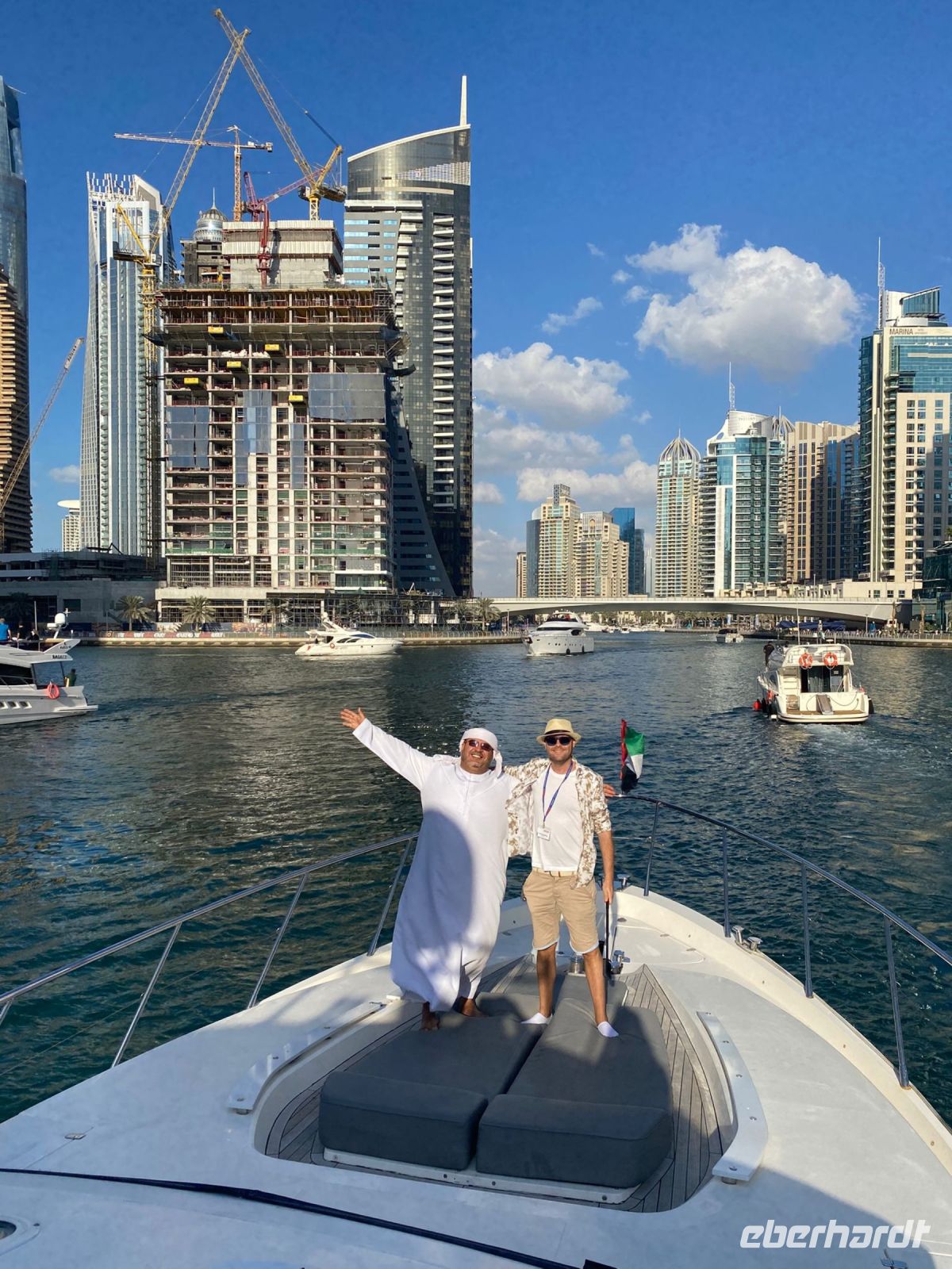 Dubai Marina - Yachtour &ndash; &copy; Jacob Spangenberg (Eberhardt TRAVEL)