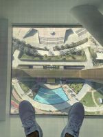Aussicht vom Dubai Bilderrahmen 