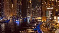 Dubai Marina - Blick vom Restaurant Cargo am Pier 7 &ndash; &copy; Jacob Spangenberg (Eberhardt TRAVEL)