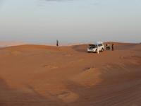 Wüstensafari Dubai Treff zum Sonnenuntergang in der Wüste &ndash; &copy; Anne Schröder (Eberhardt TRAVEL)