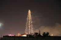 Feuerwerk Burj Khalifa (3) &ndash; &copy; Sandra Mahr (Eberhardt TRAVEL)