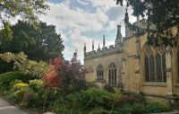 Cirencester - an der Rückseite der Kirche