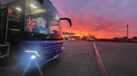 004  Eberhardt Reisebus am Hafen von Harwich &ndash; &copy; Vivien Fiedler (Eberhardt TRAVEL)