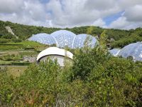 Eden Project - Versuchsgarten mit riesigen Gewächshäusern &ndash; &copy; Dr. Michael Krause (Eberhardt TRAVEL)