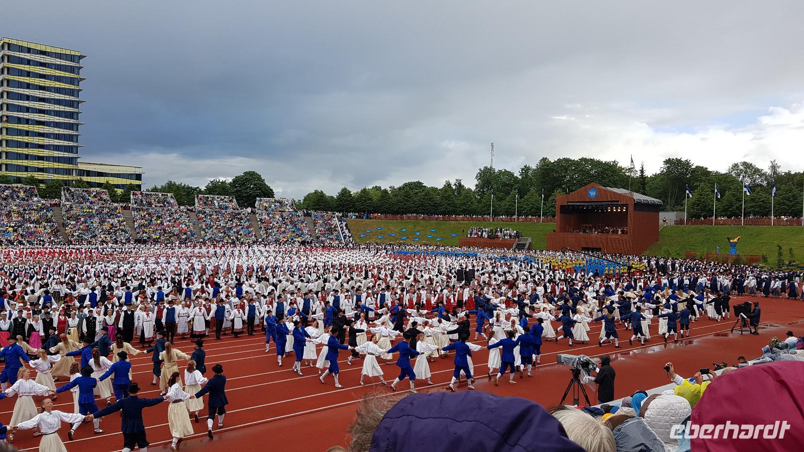 Estland, Tallinn, Kalev Stadion, Tanzfestival &ndash; &copy; Ria Heilmann (Eberhardt TRAVEL)