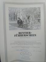 Rentier-Führerschein &ndash; &copy; Mandy Rauschner (Eberhardt TRAVEL)