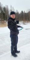 Eiscurling - Unser Schiedsrichter &ndash; &copy; Petra Hady (Eberhardt TRAVEL)