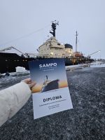 4. Tag - Diplom des Sampo-Eisbrechers &ndash; &copy; Mariele Legler (Eberhardt TRAVEL)