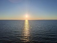 Fährüberfahrt von Travemünde nach Helsinki... (Sonnenaufgang) &ndash; &copy; Katrin Deutschbein (Eberhardt TRAVEL)