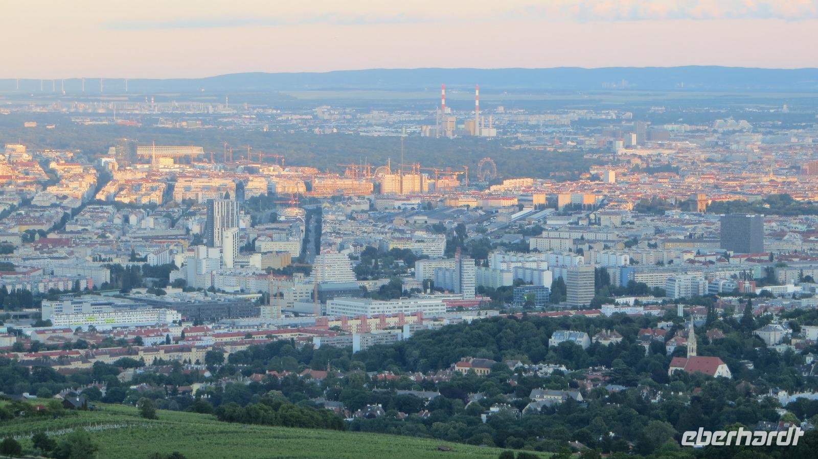 Wien Blick vom Kahleberg &ndash; &copy; Kerstin Hugel (Eberhardt TRAVEL)