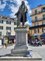 Corte, Statue von Pascal Paoli &ndash; &copy; Franciska Bauer (Eberhardt TRAVEL)