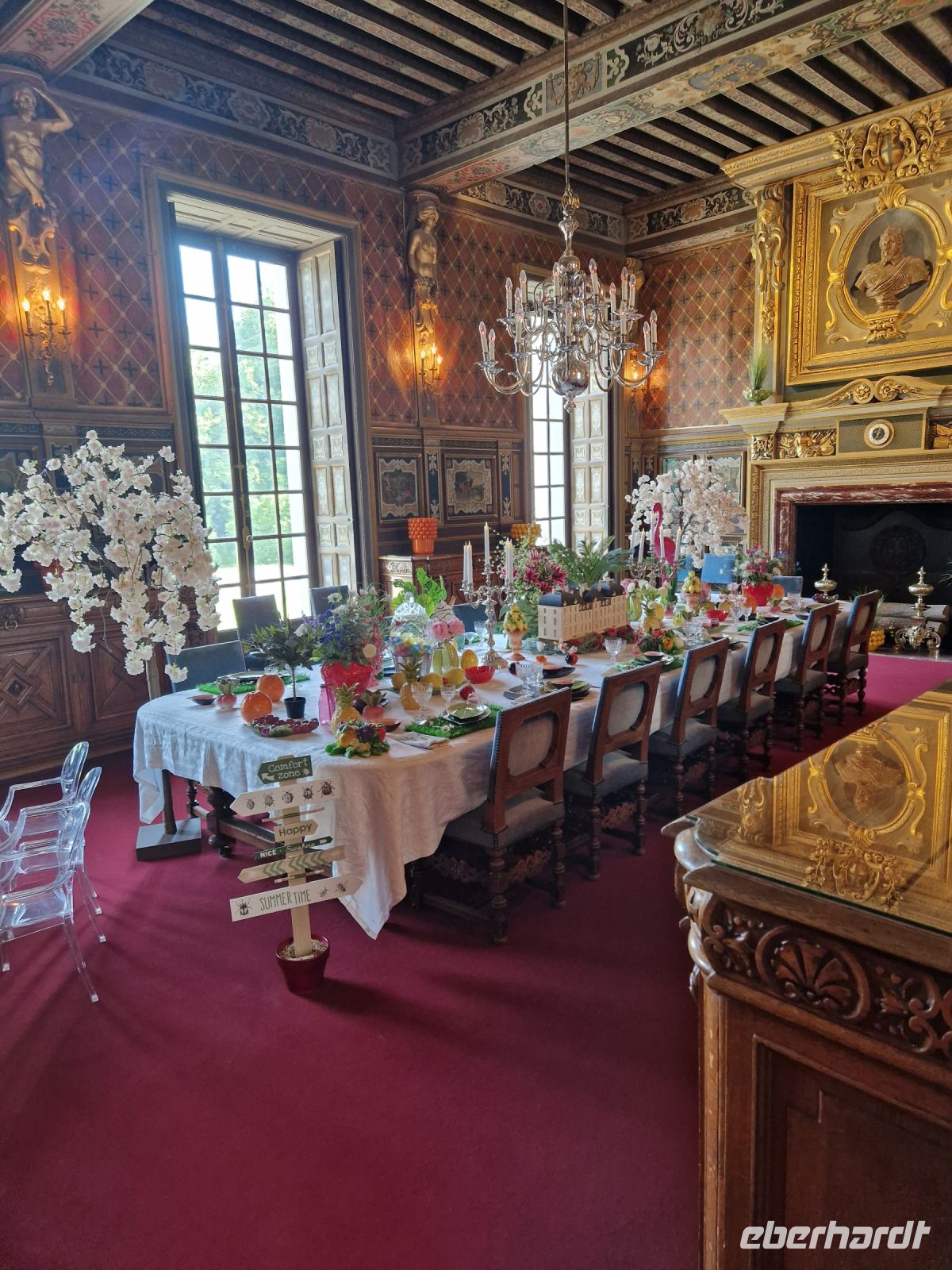 Speisezimmer Cheverny &ndash; &copy; Karl-Heinz Himburg (Eberhardt TRAVEL)