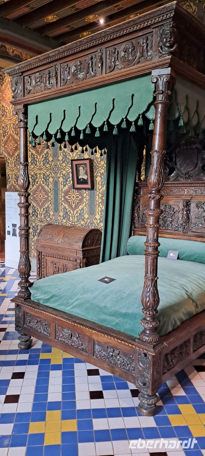 Blois, Schlafzimmer der Königin Katharina von Medici &ndash; &copy; Katja Haubold (Eberhardt TRAVEL)