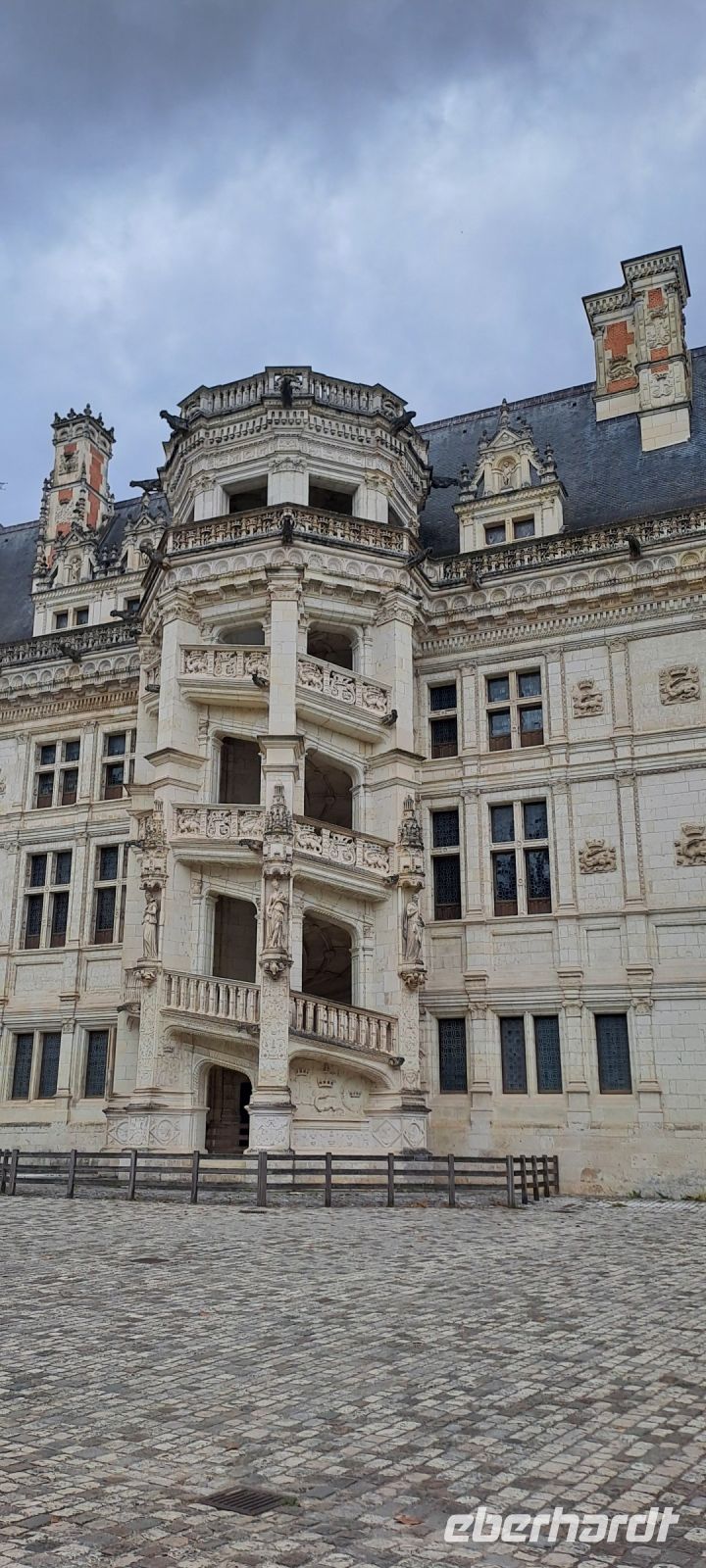 Blois, Treppenturm Franz 1. &ndash; &copy; Katja Haubold (Eberhardt TRAVEL)