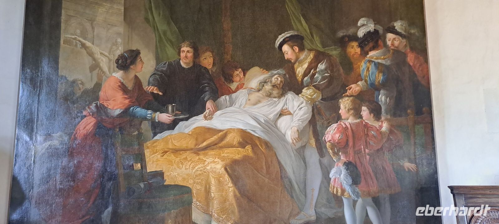 Gemälde Leonardo da Vincis Tod &ndash; &copy; Katja Haubold (Eberhardt TRAVEL)